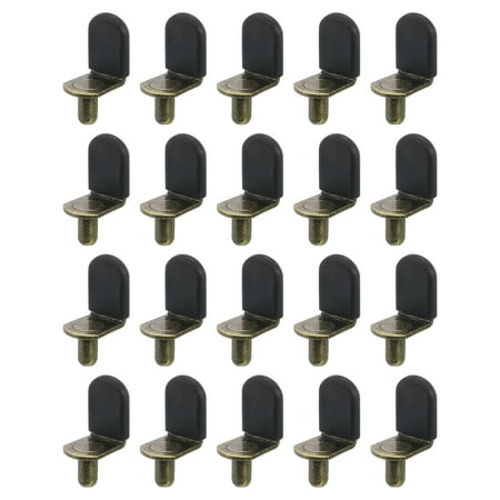 Uxcell 36 Pack 1/4 L-Shelf Pins Bracket Peg Metal Shelf Black Cover Pegs with Hole Bronze
Uxcell 36 Pack 1/4 L-Shelf Pins Bracket Peg Metal Shelf Black Cover Pegs with Hole Bronze