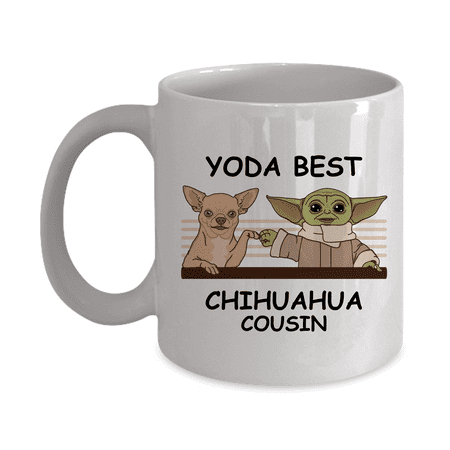 Yoda Best Chihuahua Papa - Novelty Gift Mugs for Dog Lovers - Co-Workers Birthday Present Anniversary Valentines Special Occasion Dads Moms Family Christmas - 11oz Funny Coffee Mug
Yoda Best Chihuahua Papa - Novelty Gift Mugs for Dog Lovers - Co-Workers Birthday Present Anniversary Valentines Special Occasion Dads Moms Family Christmas - 11oz Funny Coffee Mug