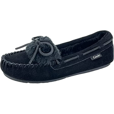 Clarks Holly Folded Tongue Moccasin Slipper Indoor Outdoor House Slippers Black (9 Black)
Clarks Holly Folded Tongue Moccasin Slipper Indoor Outdoor House Slippers Black (9 Black)