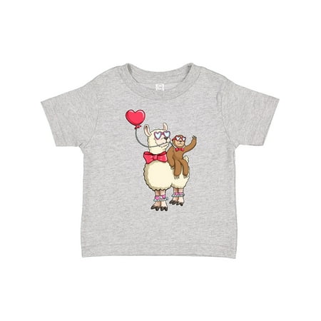Inktastic Valentine Pals Fun Sloth and Llama with Heart Balloon Gift Toddler Boy or Toddler Girl T-Shirt
Inktastic Valentine Pals Fun Sloth and Llama with Heart Balloon Gift Toddler Boy or Toddler Girl T-Shirt