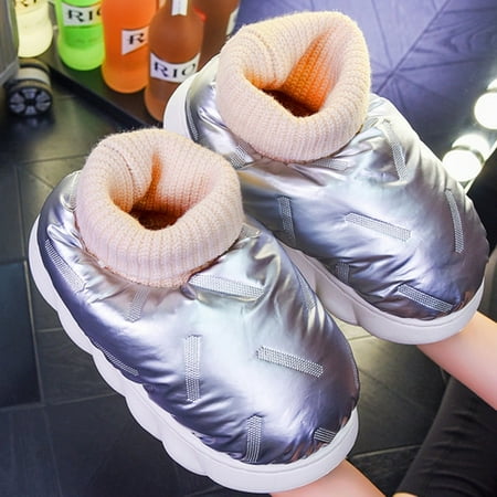 CoCopeanut Oversize Waterproof Upper Thick Bottom Warm Slippers Women Fashion Couple Home Cotton Shoes Leisure Winter Snow Boots Men Shoes
CoCopeanut Oversize Waterproof Upper Thick Bottom Warm Slippers Women Fashion Couple Home Cotton Shoes Leisure Winter Snow Boots Men Shoes