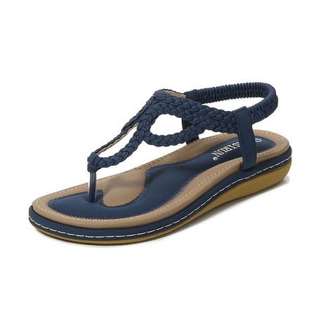 CAICJ98 Womens Shoes Closed Toe Braided Sandals for Women Ankle Strap Cushion Espadrille Rubber Summer Wedge Sandals Blue
CAICJ98 Womens Shoes Closed Toe Braided Sandals for Women Ankle Strap Cushion Espadrille Rubber Summer Wedge Sandals Blue