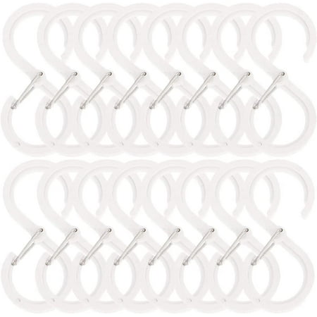 S Hooks with Safety Buckle for Hanging 16pcs Anti- Drop S Shaped Hooks S Hangers for Closet Living Room Kitchen Bathroom Garden White Heavy Duty Hangers
S Hooks with Safety Buckle for Hanging 16pcs Anti- Drop S Shaped Hooks S Hangers for Closet Living Room Kitchen Bathroom Garden White Heavy Duty Hangers