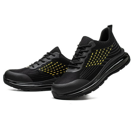 OwnShoe Steel Toe Sneakers for Men Women Lightweight Work Shoes Breathable Safety Shoes for Industrial Construction
OwnShoe Steel Toe Sneakers for Men Women Lightweight Work Shoes Breathable Safety Shoes for Industrial Construction