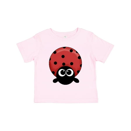 Inktastic Round Lady Bug Gift Toddler Boy or Toddler Girl T-Shirt
