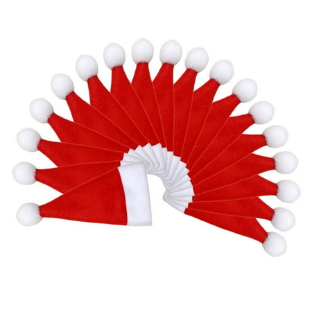 18Pcs Christmas Cutlery Bags Christmas Hat Shaped Bottle Covers Fork Tableware Bags Party Supplies for Home Restaurant
18Pcs Christmas Cutlery Bags Christmas Hat Shaped Bottle Covers Fork Tableware Bags Party Supplies for Home Restaurant