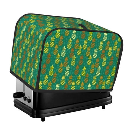 KLL Pineapples1 Print 2 Slice Toaster Dust Covers Kitchen Small Appliance Cover with 2 Pockets Can hold Jam Spreader Knife & Toaster Tongs (11.4 x 7.9 x 7.5)
KLL Pineapples1 Print 2 Slice Toaster Dust Covers Kitchen Small Appliance Cover with 2 Pockets Can hold Jam Spreader Knife & Toaster Tongs (11.4 x 7.9 x 7.5)