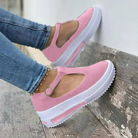 Sandals Women Women S Fashion Wedge Platform Buckle Strap Sandals Ladies Cusual Solid Shoes Womens Sandals Flock Pink 41
Sandals Women Women S Fashion Wedge Platform Buckle Strap Sandals Ladies Cusual Solid Shoes Womens Sandals Flock Pink 41