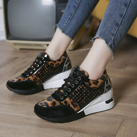 XINKAIRUN Women S Sneakers Running Shoes Casual Breathable Strap Round toe Wedges Mesh Brown
XINKAIRUN Women S Sneakers Running Shoes Casual Breathable Strap Round toe Wedges Mesh Brown