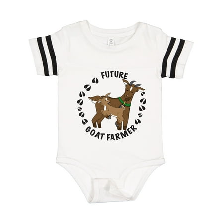 Inktastic Future Goat Farmer with Cute Goats and Hoof Prints Gift Baby Boy or Baby Girl Bodysuit
Inktastic Future Goat Farmer with Cute Goats and Hoof Prints Gift Baby Boy or Baby Girl Bodysuit