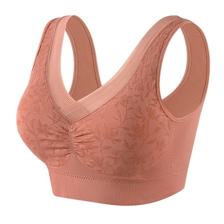 ZMHEGW Women s Bras Wireless Full Coverage Plus Size Racerback Wire-Free Bra Solid Print Coffee Xxxxl 1-Pack
ZMHEGW Women s Bras Wireless Full Coverage Plus Size Racerback Wire-Free Bra Solid Print Coffee Xxxxl 1-Pack