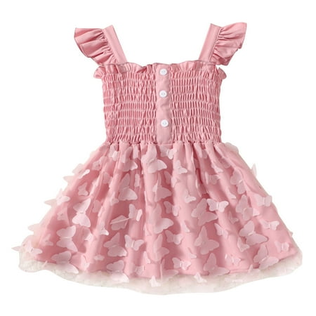 MAMOWEAR Kids Baby Girl 3D Butterfly Elegant Princess Toddler Tulle Dress for Wedding Birthday Party 4-5 Pink
MAMOWEAR Kids Baby Girl 3D Butterfly Elegant Princess Toddler Tulle Dress for Wedding Birthday Party 4-5 Pink