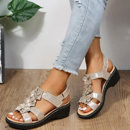 Homedles Sandals for Women- Gift for Women Casual Summer Flat Comfortable Open toe Gladiator Sandals Gold 40
Homedles Sandals for Women- Gift for Women Casual Summer Flat Comfortable Open toe Gladiator Sandals Gold 40