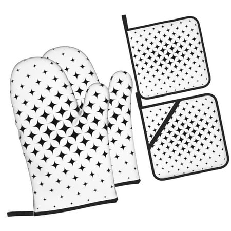 ZICANCN Oven Mitts and Pot Holders Sets Modern Star Grid Baking Sets Kitchen Heat Resistant 4 Pieces
ZICANCN Oven Mitts and Pot Holders Sets Modern Star Grid Baking Sets Kitchen Heat Resistant 4 Pieces