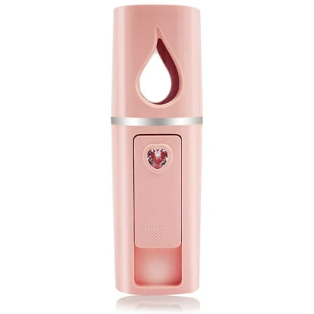 Portable Nano Facial Mister Mini Facial Steamer Atomization Pink