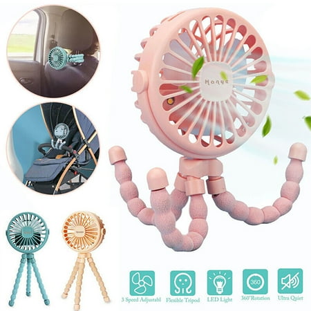 USB Portable Tripod Cooling 3 Speeds Handheld Personal Little Mini Fan Clip On Desk Baby Stroller For Office Home (Blue)
USB Portable Tripod Cooling 3 Speeds Handheld Personal Little Mini Fan Clip On Desk Baby Stroller For Office Home (Blue)