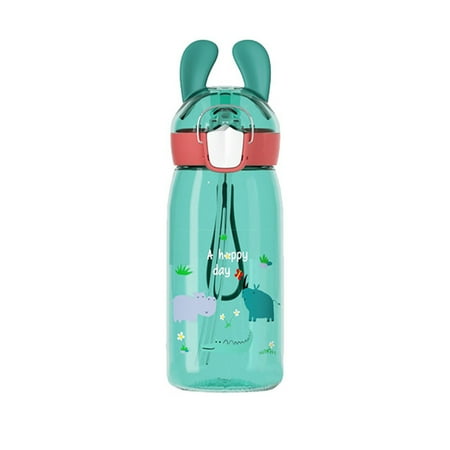 Hariumiu 550ml/19oz Kid Water Bottle Water Bottle Anti-leak One Click Open Plastic Cartoon Animal Straw Bottle for School
Hariumiu 550ml/19oz Kid Water Bottle Water Bottle Anti-leak One Click Open Plastic Cartoon Animal Straw Bottle for School