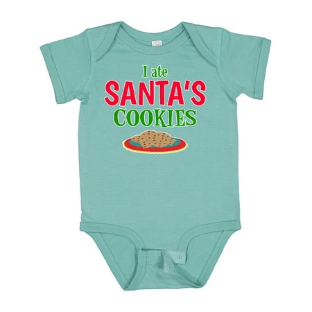 Inktastic I Ate Santas Cookies Gift Baby Boy or Baby Girl Bodysuit