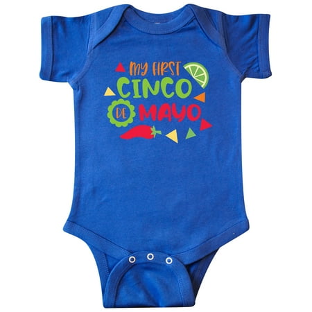 Inktastic My 1st Cinco De Mayo with Lime and Red Pepper Gift Baby Boy or Baby Girl Bodysuit
Inktastic My 1st Cinco De Mayo with Lime and Red Pepper Gift Baby Boy or Baby Girl Bodysuit
