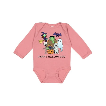Inktastic Happy Halloween Cute Trick or Treat Monsters Gift Baby Boy or Baby Girl Long Sleeve Bodysuit
Inktastic Happy Halloween Cute Trick or Treat Monsters Gift Baby Boy or Baby Girl Long Sleeve Bodysuit