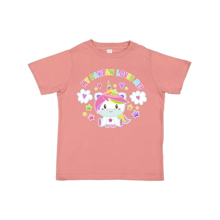 Inktastic My Pawpaw Loves Me with Cute Rainbow Unicorn Gift Toddler Boy or Toddler Girl T-Shirt
Inktastic My Pawpaw Loves Me with Cute Rainbow Unicorn Gift Toddler Boy or Toddler Girl T-Shirt