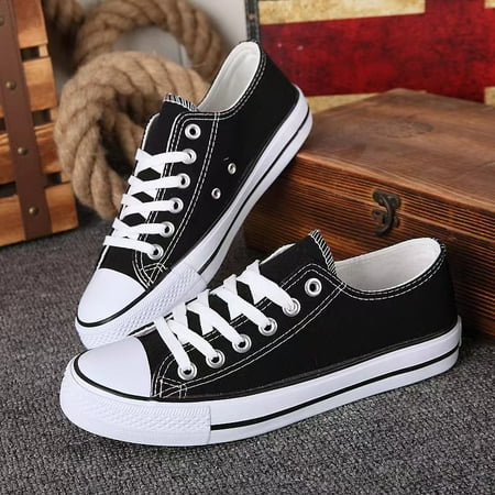 Women‘s Classic Lace-Up Skate Shoes Casual Canvas Low Top Sneakers Comfortable & Fashionable Sneakers
Women‘s Classic Lace-Up Skate Shoes Casual Canvas Low Top Sneakers Comfortable & Fashionable Sneakers