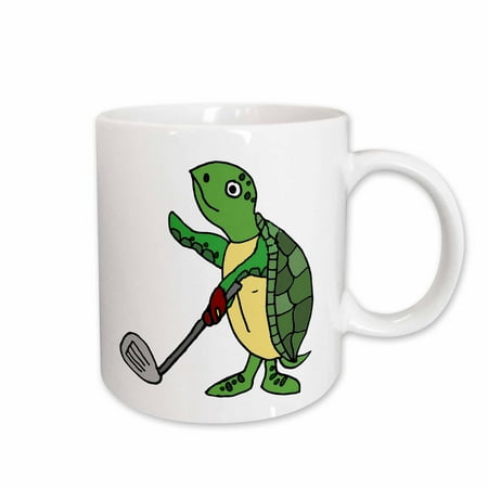 3dRose Funny Cute Sea Turtle Playing Golf Cartoon - Ceramic Mug 11oz (mug_281403_1)
3dRose Funny Cute Sea Turtle Playing Golf Cartoon - Ceramic Mug 11oz (mug_281403_1)