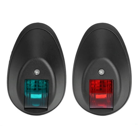 Pair Of Waterproof Signal Lamp Red Green LED Navigation Warning Light For Marine Boat Yacht 12V
Pair Of Waterproof Signal Lamp Red Green LED Navigation Warning Light For Marine Boat Yacht 12V