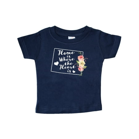 Inktastic Wyoming Home is Where The Heart is with Watercolor Floral Gift Baby Girl T-Shirt
Inktastic Wyoming Home is Where The Heart is with Watercolor Floral Gift Baby Girl T-Shirt