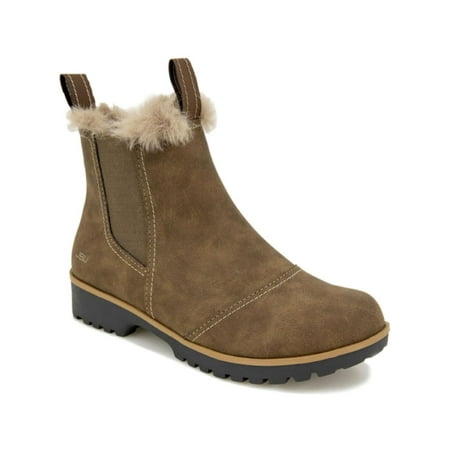 JBU by Jambu Womens Eagle Water Resistant Ankle Boots Brown 9 Medium (B M)