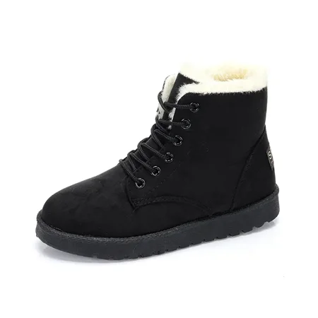 Women‘s Warm Fleece Ankle Snow Boots Winter Thermal Lace Up Non-Slip Boots Women‘s Footwear
Women‘s Warm Fleece Ankle Snow Boots Winter Thermal Lace Up Non-Slip Boots Women‘s Footwear