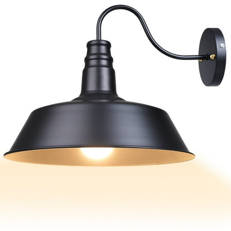 DELight Retro Vintage Industrial Barn Style Light Wall Sconce Wall-mounted Metal Shade Gooseneck 14
DELight Retro Vintage Industrial Barn Style Light Wall Sconce Wall-mounted Metal Shade Gooseneck 14