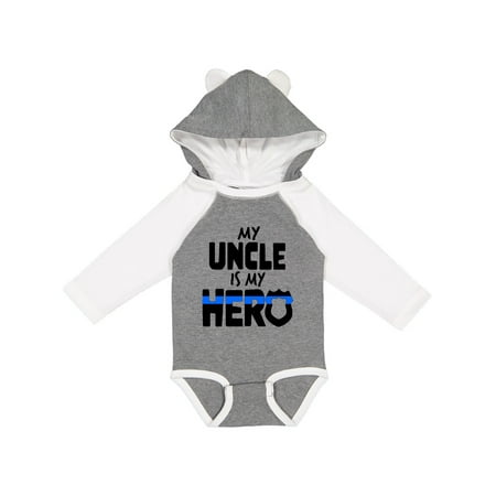 Inktastic My Uncle is my Hero Police Officer Family Gift Baby Boy or Baby Girl Long Sleeve Bodysuit
Inktastic My Uncle is my Hero Police Officer Family Gift Baby Boy or Baby Girl Long Sleeve Bodysuit