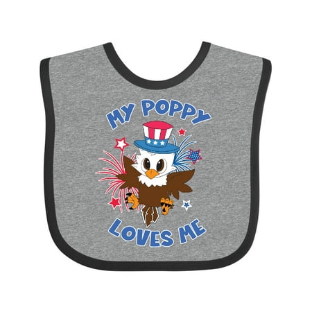 Inktastic 4th of July My Poppy Loves Me Cute Patriotic Baby Eagle Gift Baby Boy or Baby Girl Bib
Inktastic 4th of July My Poppy Loves Me Cute Patriotic Baby Eagle Gift Baby Boy or Baby Girl Bib