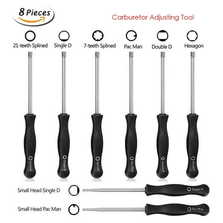 Carburetor Adjustment Tool Screwdriver Kit with Cleaning Tool for Common 2 Cycle Carburator Adjusting Small Engine Carb Tune up Adjusting Tool
Carburetor Adjustment Tool Screwdriver Kit with Cleaning Tool for Common 2 Cycle Carburator Adjusting Small Engine Carb Tune up Adjusting Tool