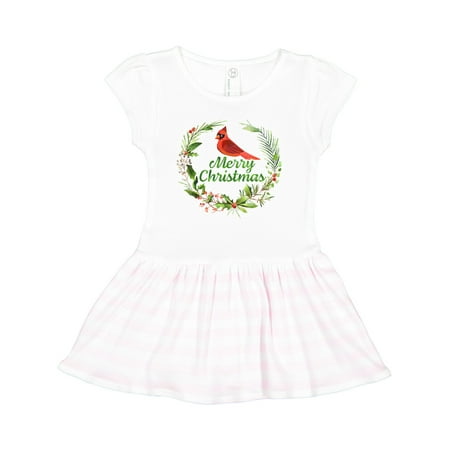 Inktastic Merry Christmas Red Cardinal with Holly Wreath Gift Toddler Girl Dress
Inktastic Merry Christmas Red Cardinal with Holly Wreath Gift Toddler Girl Dress