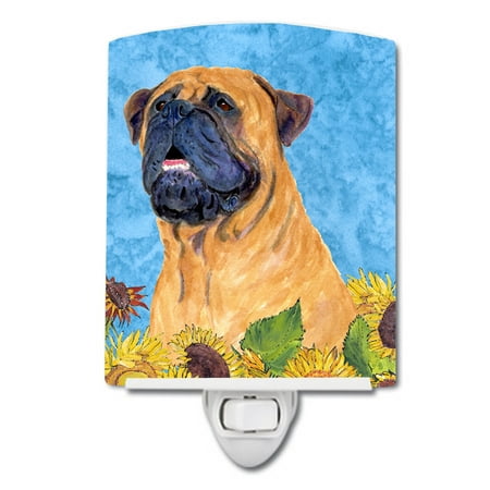 Caroline s Treasures SS4153CNL Bullmastiff in Summer Flowers Ceramic Night Light 6x4x3 multicolor
Caroline s Treasures SS4153CNL Bullmastiff in Summer Flowers Ceramic Night Light 6x4x3 multicolor