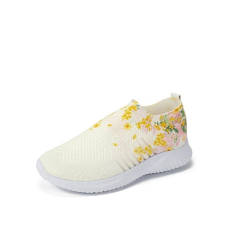 Zodanni Ladies Walking Shoes Comfort Sock Sneakers Slip-ons Flats Womens Casual Shoe Women Breathable Mesh Yellow 8
Zodanni Ladies Walking Shoes Comfort Sock Sneakers Slip-ons Flats Womens Casual Shoe Women Breathable Mesh Yellow 8