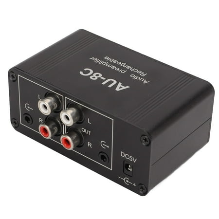 Mini Stereo Audio Preamplifier Headphone Improve Sound Quality For Reverberator For MP3
Mini Stereo Audio Preamplifier Headphone Improve Sound Quality For Reverberator For MP3