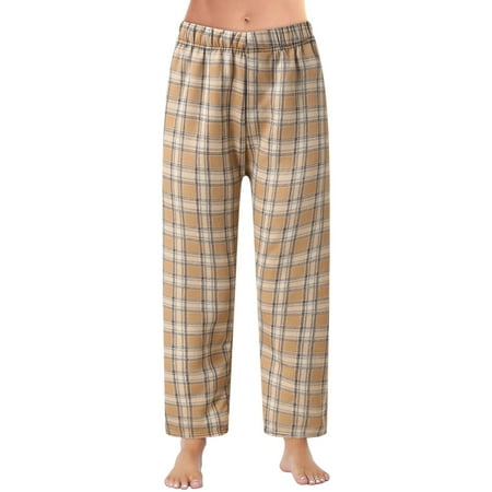 iOPQO Casual Pants For Women Women Casual Plaid Pajama Pants Soft Pants Loose Homewear Sleepwear Pants Yellow + One Size
iOPQO Casual Pants For Women Women Casual Plaid Pajama Pants Soft Pants Loose Homewear Sleepwear Pants Yellow + One Size