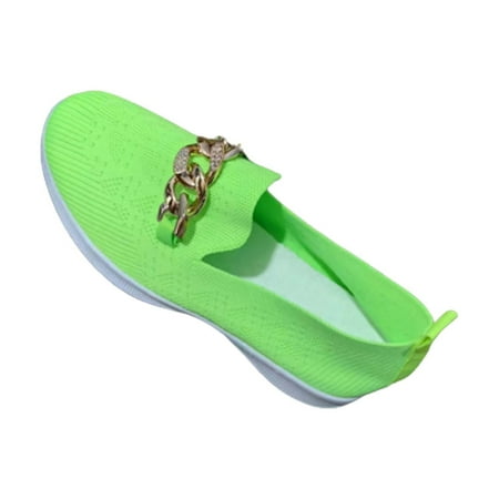Pyhlmscde Women s Flat Shoes Women s Comfortable Chain Decorative Loafers Casual Round Toe Wild Driving Soft Walking Shoes Women Slip on Shoes
Pyhlmscde Women s Flat Shoes Women s Comfortable Chain Decorative Loafers Casual Round Toe Wild Driving Soft Walking Shoes Women Slip on Shoes