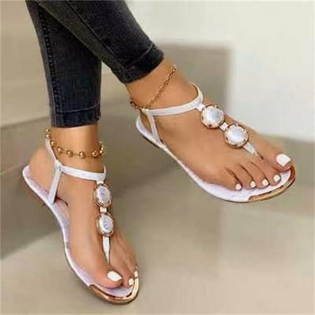 Sandals for Women Dressy Summer Comfort Flat Sandals Open Toe T-Strap Beach Travel Shoes Roman Shoes
Sandals for Women Dressy Summer Comfort Flat Sandals Open Toe T-Strap Beach Travel Shoes Roman Shoes