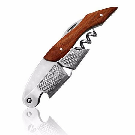 MINM High Quality Wood Handle Professional Wine Opener Multifunction Portable Screw Corkscrew Wine Bottle Opener Cook Tools
MINM High Quality Wood Handle Professional Wine Opener Multifunction Portable Screw Corkscrew Wine Bottle Opener Cook Tools