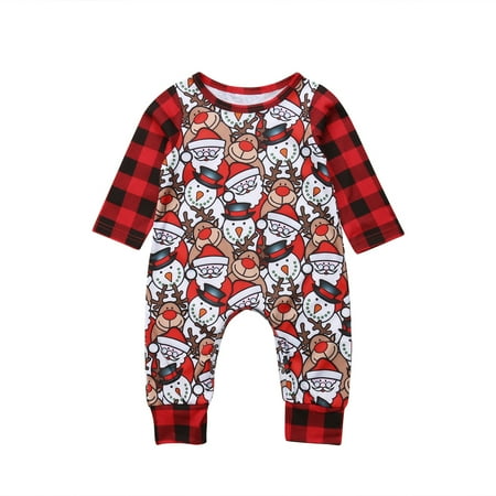 Unisex Infant Baby Romper Boys Girls Long Sleeve Christmas Cartoon Pattern Long Jumpsuit
Unisex Infant Baby Romper Boys Girls Long Sleeve Christmas Cartoon Pattern Long Jumpsuit