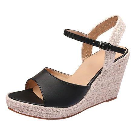 Pimfylm Platform Sandals Women s Summer Sandals Casual Comfortable Bohemia Beach Flat Sandals Open Toe Ankle Crystal Gladiator Shoes BK1 7.5
Pimfylm Platform Sandals Women s Summer Sandals Casual Comfortable Bohemia Beach Flat Sandals Open Toe Ankle Crystal Gladiator Shoes BK1 7.5