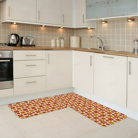 Kitchen Mats for Floor 2 Piece - Pumpkin Plaid Anti Fatigue Mats for Kitchen Floor Kitchen Rugs Non Slip Washable Mat for Home Kitchen Decor
Kitchen Mats for Floor 2 Piece - Pumpkin Plaid Anti Fatigue Mats for Kitchen Floor Kitchen Rugs Non Slip Washable Mat for Home Kitchen Decor