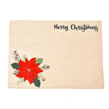 Christmas Element Placement Flower Cartoon Car Cute Pattern Placement Holiday Table Dress Up supplies