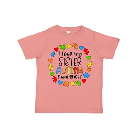 Inktastic I Love My Sister Autism Awareness Gift Toddler Boy or Toddler Girl T-Shirt
Inktastic I Love My Sister Autism Awareness Gift Toddler Boy or Toddler Girl T-Shirt