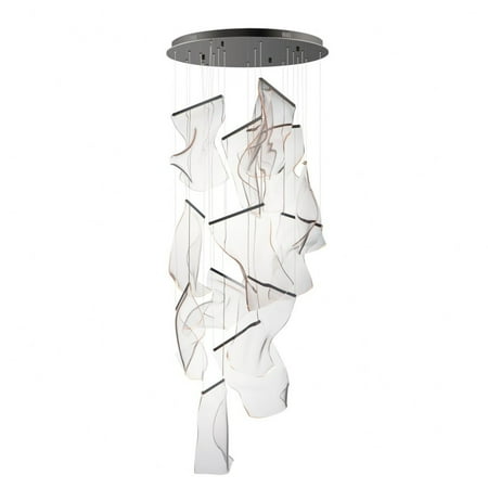 ET2 Lighting E24877-133BGM Rinkle - 490W 14 LED Pendant-15.75 Inches Tall and 27.5 Inches Wide
ET2 Lighting E24877-133BGM Rinkle - 490W 14 LED Pendant-15.75 Inches Tall and 27.5 Inches Wide