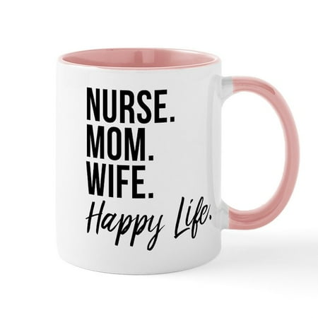 CafePress - Nurse Mom Wife Happy Life - 11 oz Ceramic Mug - Novelty Coffee Tea Cup
CafePress - Nurse Mom Wife Happy Life - 11 oz Ceramic Mug - Novelty Coffee Tea Cup